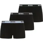 BOSS Boxer 'Power' grigio scuro / verde scuro / nero / bianco