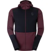 SCOTT Hoody Defined Light Giacca in pile Uomo (XXL, nero)