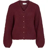 Vila Vimarley Scollo A V Cardigan A Maglia