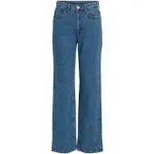 Vila Vilisa Vita Alta Jeans Straight Fit