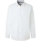 Pepe Jeans per uomo. PM3091461 Camicia Roval bianca (XL), Bianco, Casual, Cotone, Manica lunga