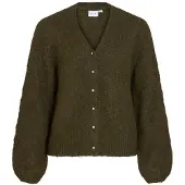 Vila Vimarley Scollo A V Cardigan A Maglia