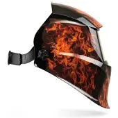 Telwin maschera per saldatura autoscurante Stream Flame, 804235, DIN 9 - 13