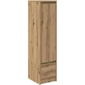 vidaXL Credenza Artisan-oak 29,5x34x119,5 cm Materiale a base di legno
