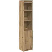 vidaXL Credenza Artisan-oak 37,5x35x180 cm Materiale a base di legno