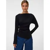Vero Moda Maglietta A Maniche Lunghe Mille Boatneck