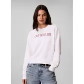 Calvin Klein Jeans Felpa rosso / bianco