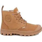 Palladium Stivaletto stringato 'PAMPA' cognac