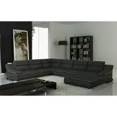 AEA Ledersofa Couch Wohnlandschaft Ecksofa Eck Garnitur Design Modern Sofa A1160B