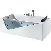 AEA Luxuswanne Hydromassagewanne Badewanne Whirlpool Blubberbad Spa 170x80 cm