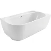 REA Vasca Bagno Marion Right 170cm Copritappo nero