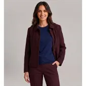 Ba&sh per donna. 1H26IDEL Americana Idelie bordeaux (34), Casual, Poliestere