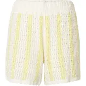 Estelou Pantaloni giallo / bianco