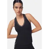 Osia Top nero / bianco