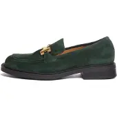 Flarelle Mocassino 'Oriana' verde scuro