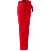 Emilie collection Telo da mare 'Pareo sarong viscose' rosso acceso