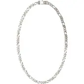 GUESS Collana 'LO STUDIO' argento