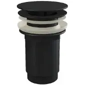 Ravak Scarico lavabo fisso nero X01762