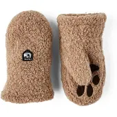 Hestra Kid's Paw Mitt Guanti Bambini (1, beige/marrone)