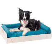 Ferplast Madera Hall Coperta per cani 80,5x53x17,5 cm Blu Blu Taglia unica