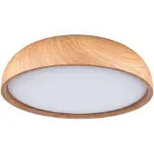 Paulmann Oka Plafoniera LED IP44 CCT effetto legno