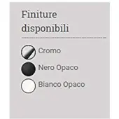 Legami Rubinetto ILS0023, finitura nero opaco