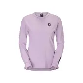 SCOTT Women's Tee Vertic Pro Mid L/S Maglietta da ciclismo Donna (XS, lilla)