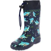 Beck Stivale di gomma 'Sharks' navy / turchese / blu cielo / verde