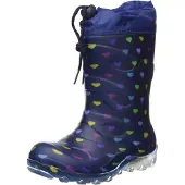 Beck Stivale di gomma blu / arancione / nero