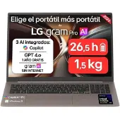 LG Portatile 17z90ub-h.au96bn 17´´ Ultra 9-388h/16gb/512gb Ssd