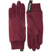 Hestra Merino Wool Liner Active 5 Finger Guanti (4, rosso)