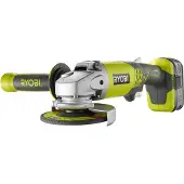 Ryobi Smerigliatrice Angolare A Batteria 'R18Ag-140S' Ø 115 - 18V 4,0Ah