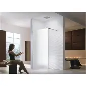 Glaszentrum Hagen Cabina doccia 78x200cm "LoLa" - cabina doccia satinata