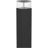 Eglo Lampione CASTELNUOVO, nero, altezza 80 cm, IP65, GU10