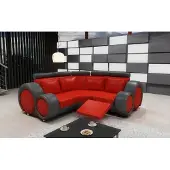AEA LEDERSOFA WOHNLANDSCHAFT COUCH DESIGN ECKSOFA BERLIN SOFA GARNITUR mit USB
