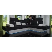 AEA Design Wohnlandschaft Sofa Ecksofa USB Leder Maßanfertigung Ecksofa