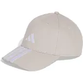 Adidas Cappello da baseball sportivo '3-Stripes New Logo Baseball' beige / bianco