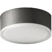 LCD Plafoniera LED 1421 per esterni, grafite Ø 20,5 cm