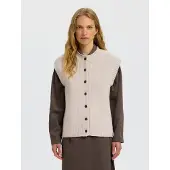 Selected Gilet A Maglia Donne Grigio S