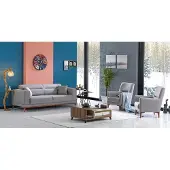 AEA Polstermöbel Sitzgruppe Wohnlandschaft Lounge Sofa Couch Sofagarnitur 3+1+1