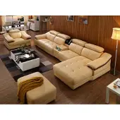AEA Wohnlandschaft Luxus Eckgarnitur Ecksofa L-Form Polster Modern Relax Sitz Möbel