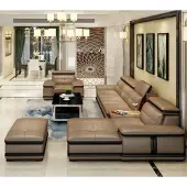 AEA Relax Sitz Möbel Wohnlandschaft Luxus Eckgarnitur Ecksofa L-Form Polster Modern
