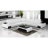 AEA Design Ledergarnitur Couchen Eckcouch Sofa Polster Sofas Ledercouch Wohnzimmer