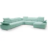 AEA Ecksofa U-Form Eckcouch Schlaffunktion Wohnlandschaft Sofa Couch Sofas Couchen