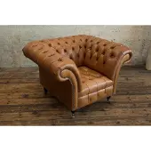AEA Chesterfield Design Sofa Sessel Couch Polster Luxus Couchen 1 Sitzer #213