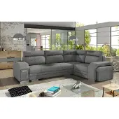 AEA Wohnlandschaft Ecksofa Bettkasten Schlafsofa Sofa Polstersofa Eck Sofas Couch