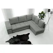 AEA Schlafsofas Wohnlandschaft Sofa Couch Eck Sofas Garnitur Polster Ecke Stoff
