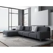 AEA Wohnlandschaft Ecksofa L-Form Couch Sitz Polster Set Garnitur Modern Sofa