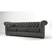 AEA Dreisitzer Chesterfield 3 Sitzer Sofa Couch Polster Sitz Garnitur 3er Couchen