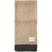 Samsøe & Samsøe Sciarpa 'Jeanne' beige / nero